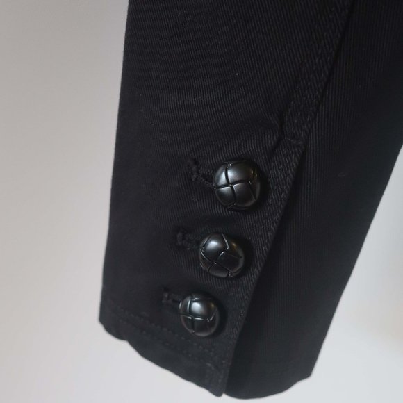 Womens Dickey Black Button Blazer Jacket S * - Picture 8 of 10